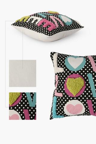 Tufted Love Scatter Cushion 40x40cm