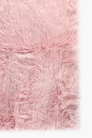 Faux Fur Long Pile Rug 70x110cm