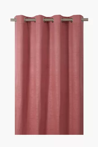 Velvet Eyelet Curtain, 225x135cm