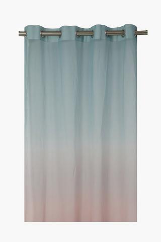 Ombre Voile Eyelet Curtain, 230x218cm