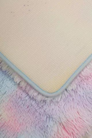 Shaggy Rainbow Rug, 70x110cm