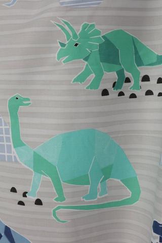 Geometric Dino Curtain, 230x218cm