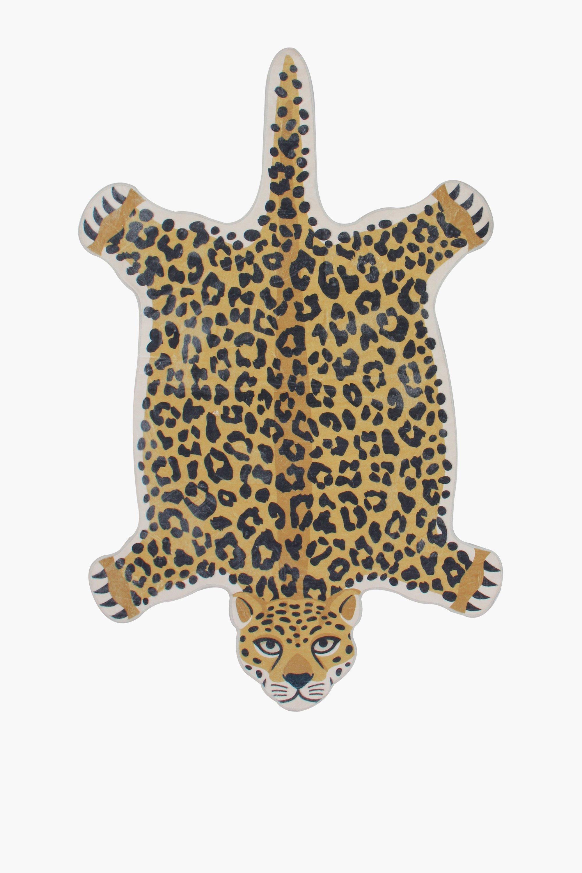 Boys Leopard Shape Rug