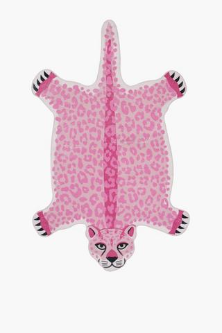 Leopard Shaped Rug 110x180cm