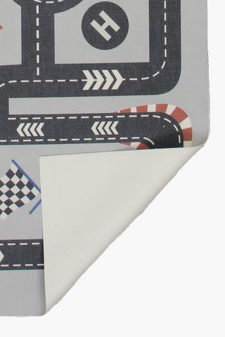 Soft Foam Race Track Rug, 130x180cm