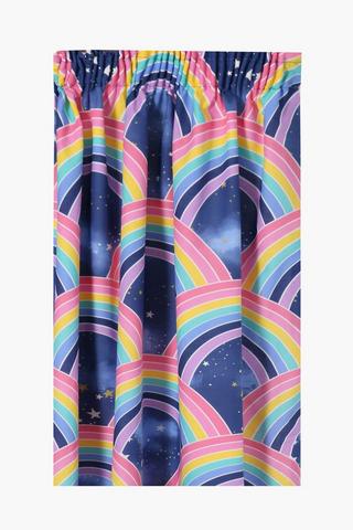 Glow Rainbows Taped Curtain 230x218cm