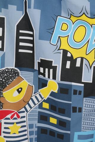 Glow Superhero Taped Curtain 230x218cm