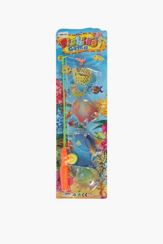 With Fishing Rod, Fishing Net Premium Plastic Baby Fishing Toy