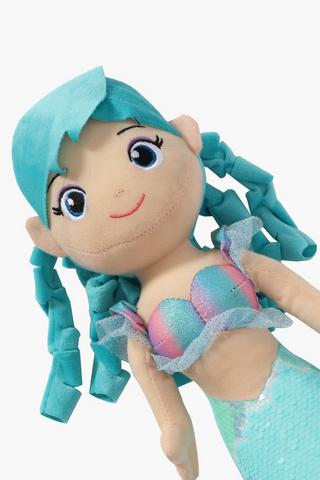 Mermaid Sequin Soft Toy, Large