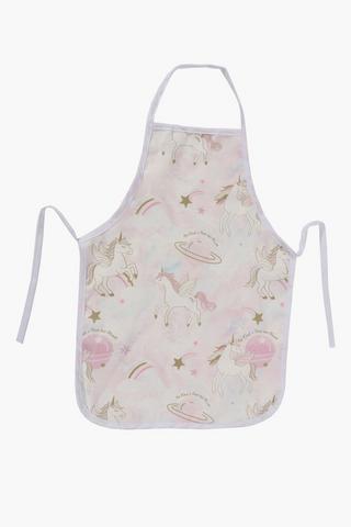 Kids Unicorn Apron, 40x60cm