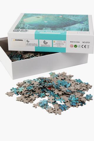 1000 Piece Fish Puzzle Set