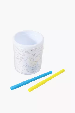 Colour Your Own Ocean Mug Kit