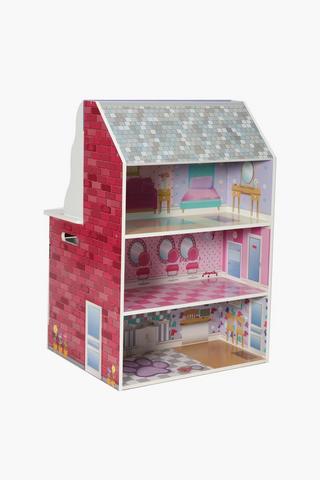 Double Sided Wooden Doll House