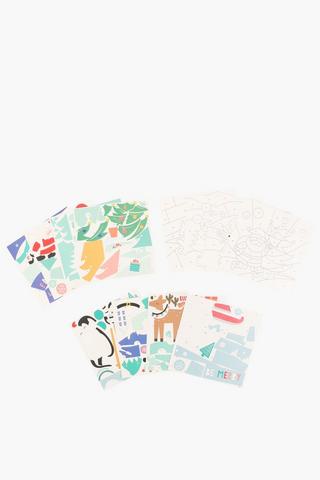Christmas Stickers By Numbers
