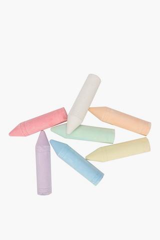 7 Pack Giant Multi Chalk