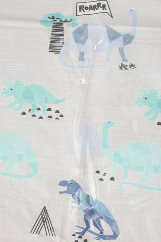 Plastic Covered Dino Table Cloth