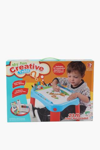 Kids Creative Craft Table