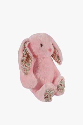 Floral Ear Bunny Soft Toy
