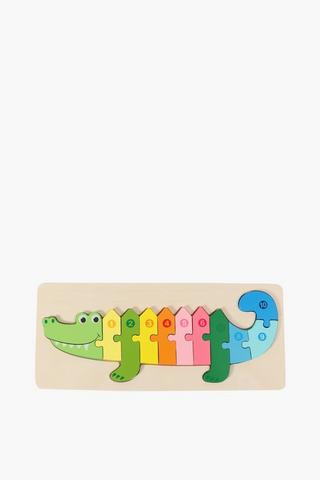 Wooden Crocodile Puzzle