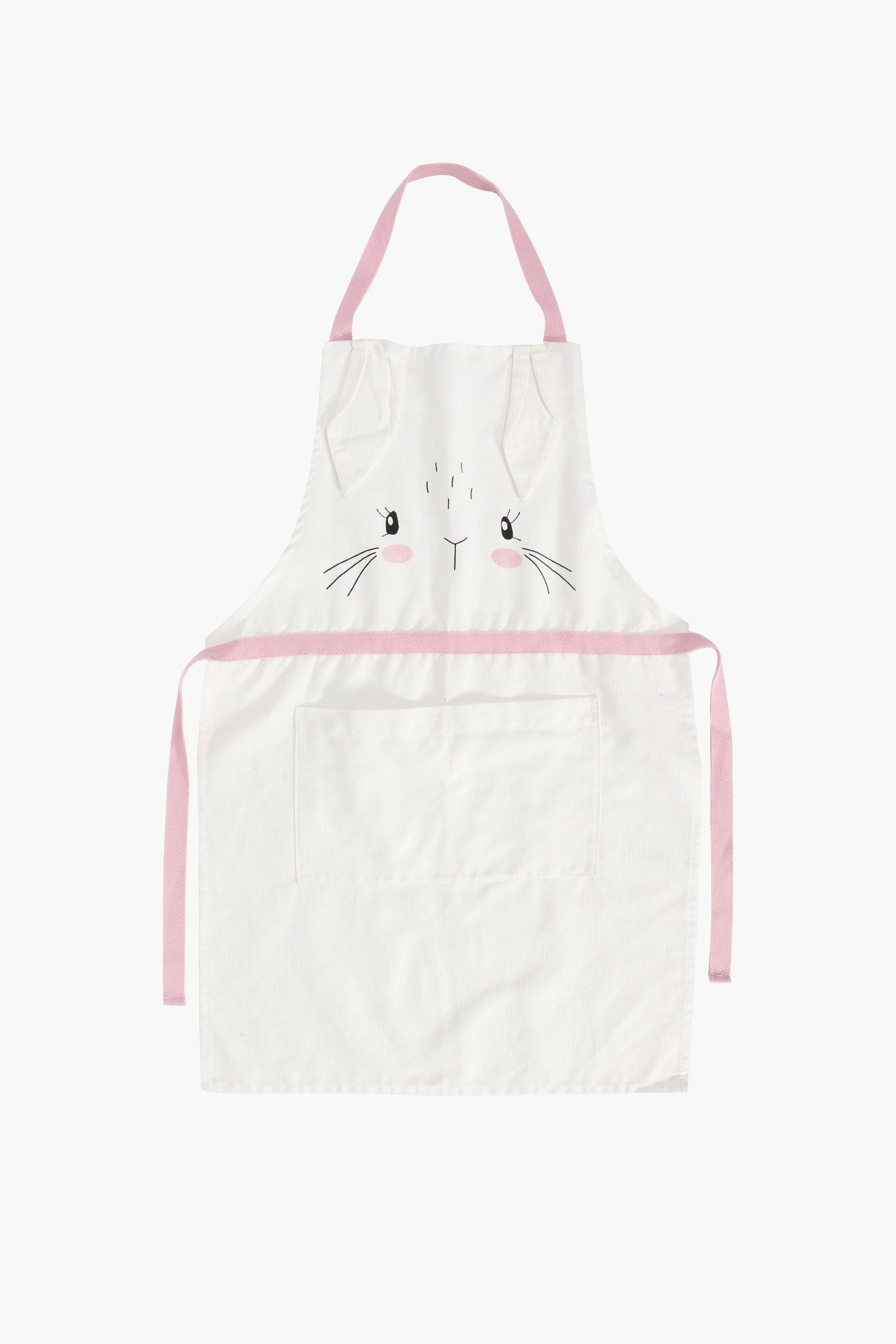 Bunny Apron With Pocket