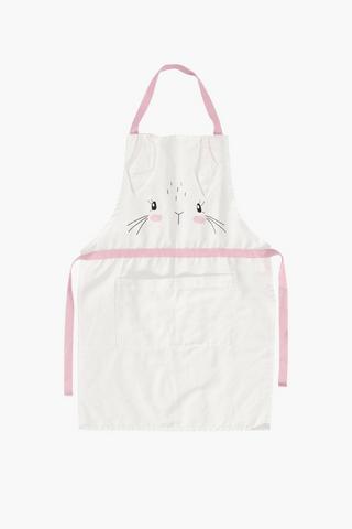 Bunny Apron With Pocket