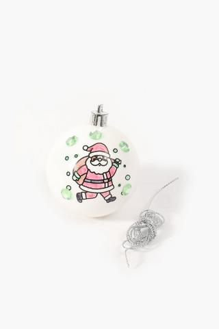 Christmas Paint Your Own Baubles