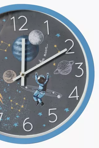 Classic Spaceman Wall Clock