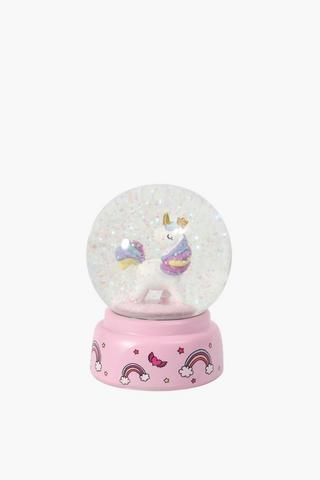 Snow Globe Unicorn
