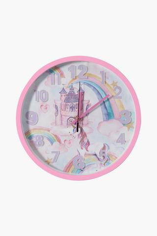 Mystic Unicorn Wall Clock