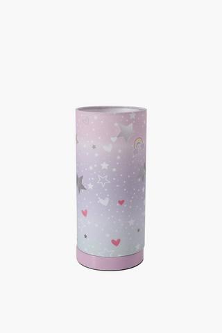 Cut Out Ombre Stars Kids Lamp Set