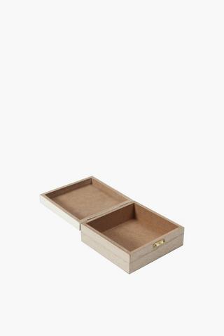 Rainbows Wooden Jewellery Box