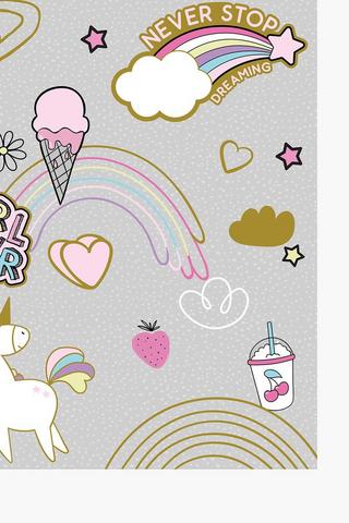 Doodle Canvas 40x40cm