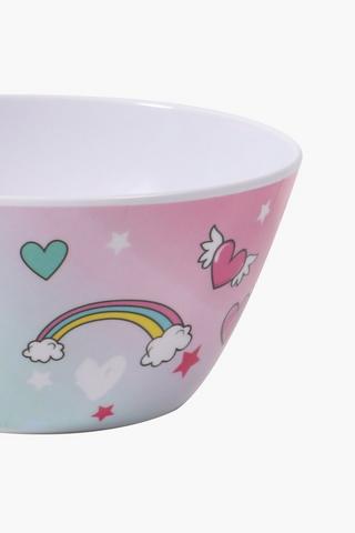 Doodle Melamine Bowl