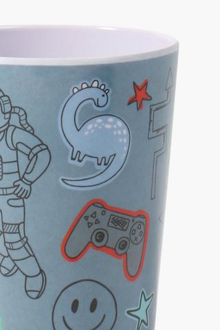 Doodle Melamine Tumbler