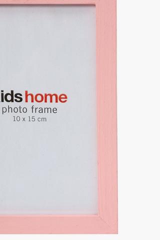 Wooden Kids Picture Frame, 10x15cm