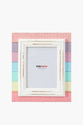 Wooden Rainbow Photo Frame, 15x20cm
