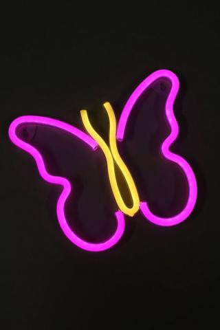 Neon Butterfly Led Light