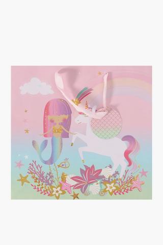 Gift Bag Dream Big Mermaid, Medium