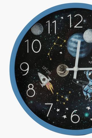 Galaxy Wall Clock, 30cm