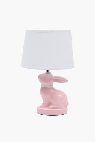 Ceramic Bunny Lamp Set