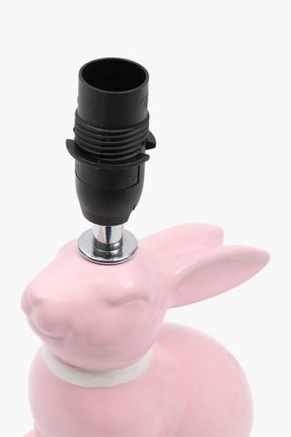 Ceramic Bunny Lamp Set