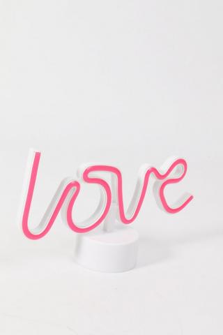 Led Love Light On Stand