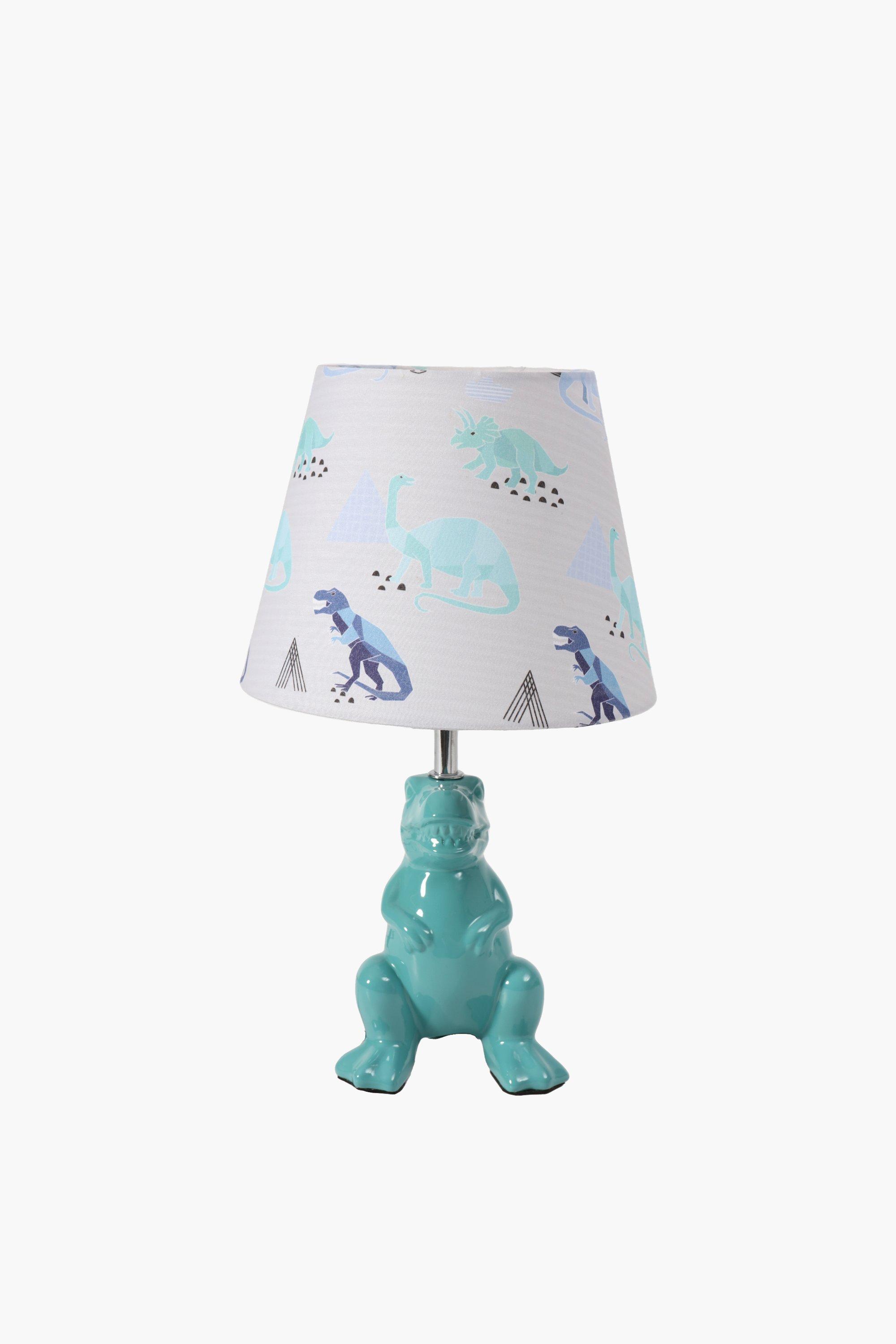 Dinosaur lamp for store nursery