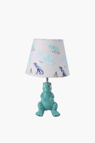 Ceramic Dinosaur Lamp Set