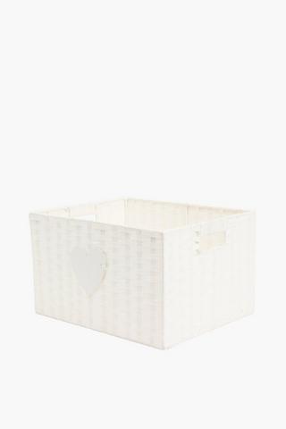 Paper Weave Heart Utility Large 