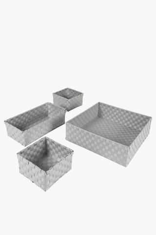 Polypropylene Divisional Utility Baskets