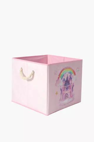 Foldable Magic Castle Toy Basket