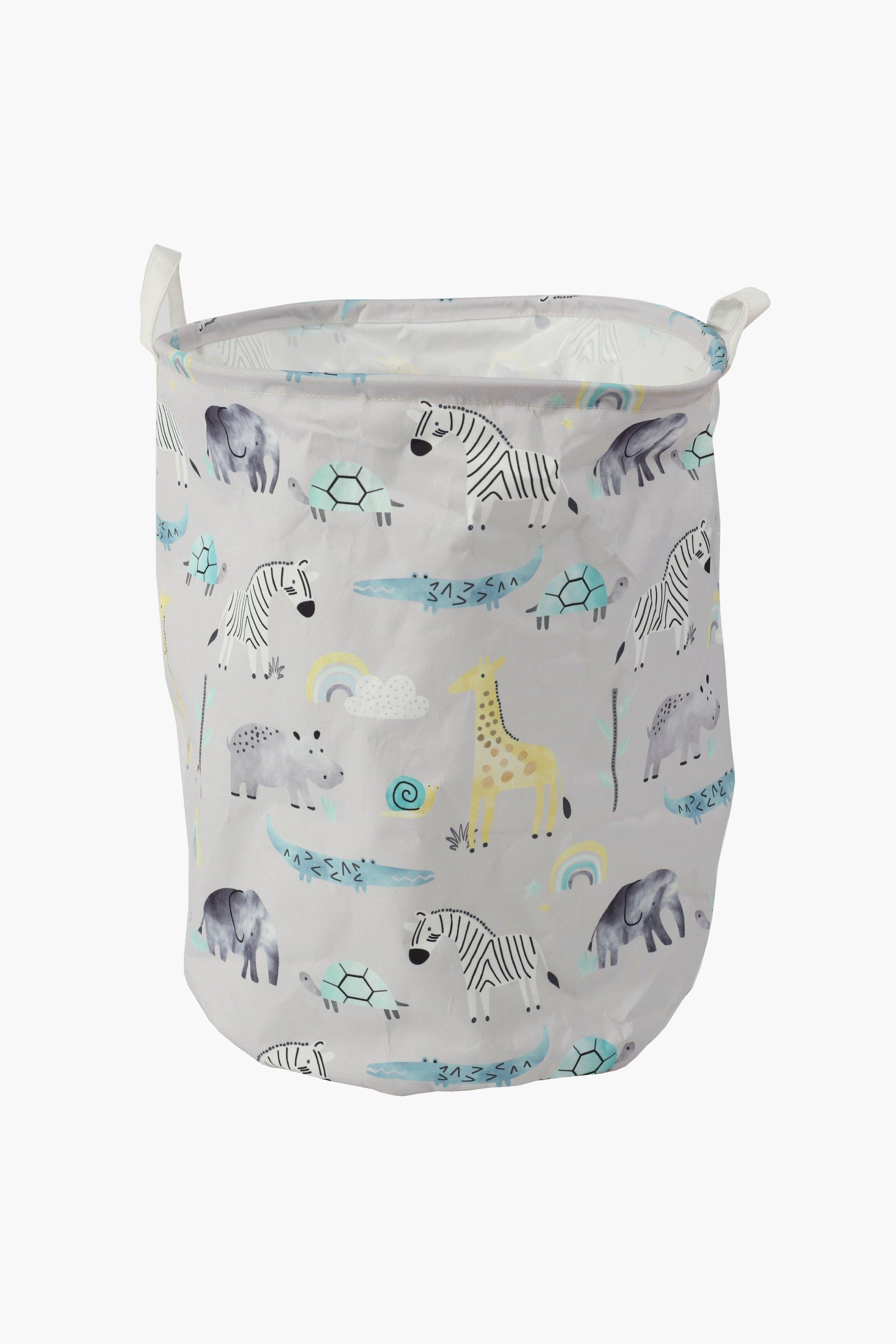 Crunch Laundry Safari Animals Basket