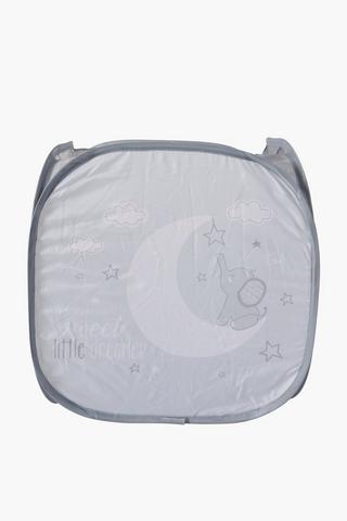 Printed Mesh Dreamer Pop Up Laundry Basket
