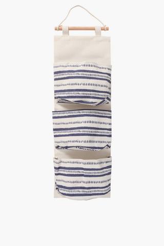 3 Pocket Stripe Hanging Storage